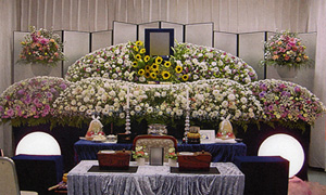 花祭壇一例
